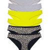 617d5451aaabe-3880.jpg 6 Adet Likralı Kadın Slip Külot Leopar Gri Sarı