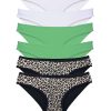 617d555bba0e6-3892.jpg 6 Adet Likralı Kadın Slip Külot Leopar Beyaz Yeşil