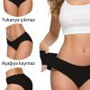 2 Adet Kadın Dikişsiz Lazer Kesim Esnek İz yapmayan Külot S2