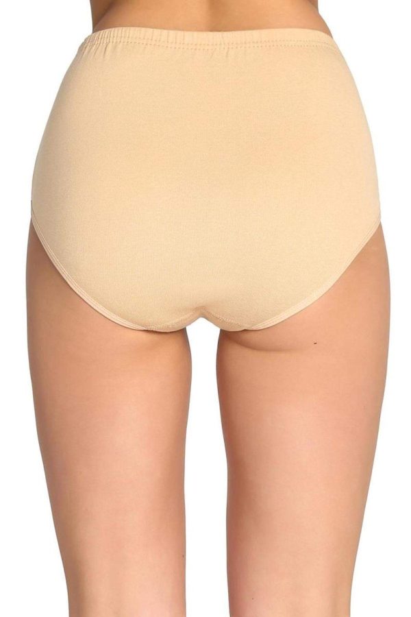 61925dee726a5-5362.jpg Tutku Kadın Yüksek Bel Bato Kalın Lastik Külot Ten