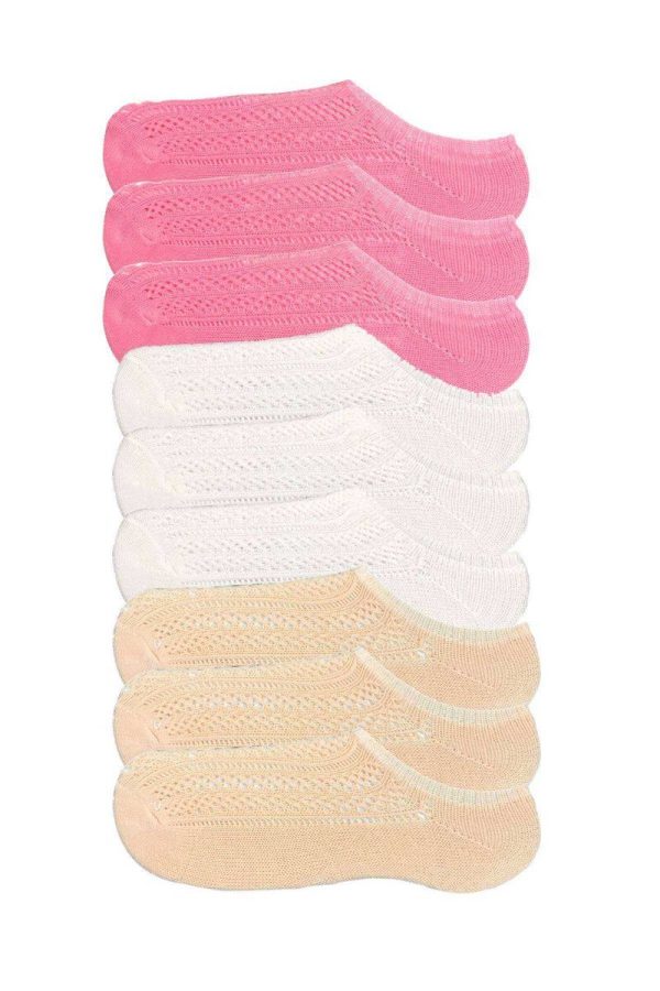 61b3618097b67-7815.jpg 9 Adet Kadın Sneaker Dantelli File Pamuklu Yumuşak Çorap