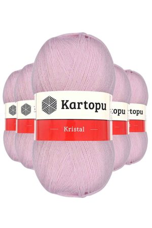 61b9f8cf4e1ea-7904.jpg 5 Adet Kristal Çift Katlı El Örgü Lif İpi Açık Pembe K699