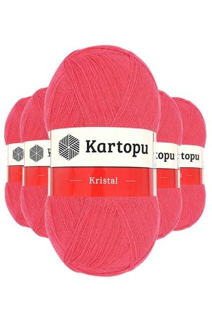 61b9f9aa552f3-7913.jpg 5 Adet Kristal Çift Katlı El Örgü Lif İpi Nar Çiçeği K812