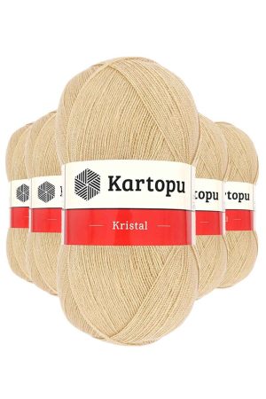 61b9f9f0c0696-7916.jpg 5 Adet Kristal Çift Katlı El Örgü Lif İpi Sütlü Kahve K884