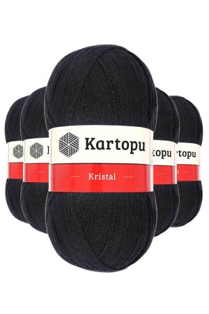 61b9fa10c4005-7917.jpg 5 Adet Kristal Çift Katlı El Örgü Lif İpi Siyah K940