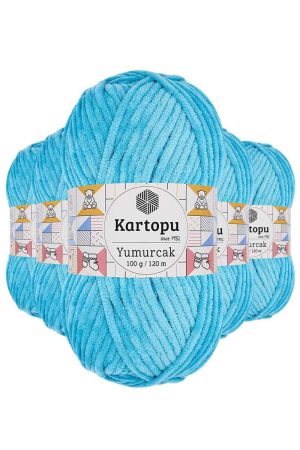 61c5ced9f167b-8109.jpg 5 Adet Yumurcak Kadife El Örgü İpi Turkuaz K515