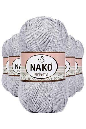 61e182e1090db-8290.jpg 5 Adet Pırlanta Amigurumi El Örgü İpi Yünü Açık Gri 130