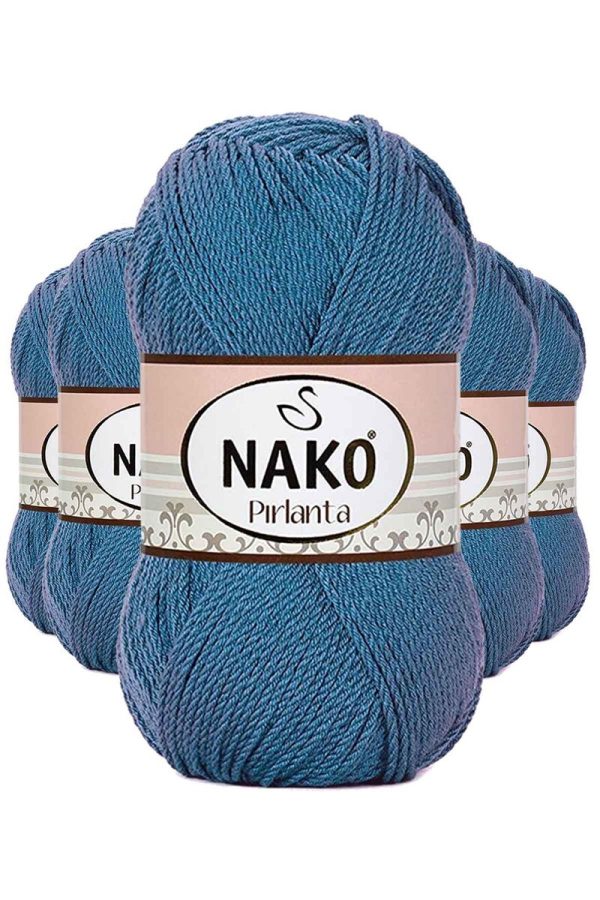 61e185f071d93-8297.jpg 5 Adet Pırlanta Amigurumi El Örgü İpi Yünü Turkuaz 3409