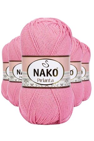 61e18ace5b1e8-8302.jpg 5 Adet Pırlanta Amigurumi El Örgü İpi Yünü Pembe 6740