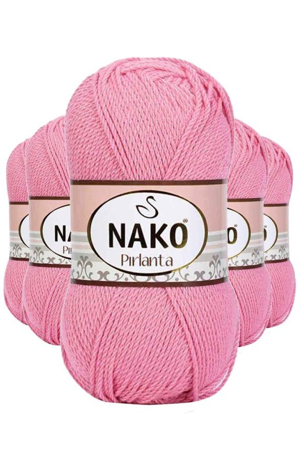 61e18ace5b1e8-8302.jpg 5 Adet Pırlanta Amigurumi El Örgü İpi Yünü Pembe 6740