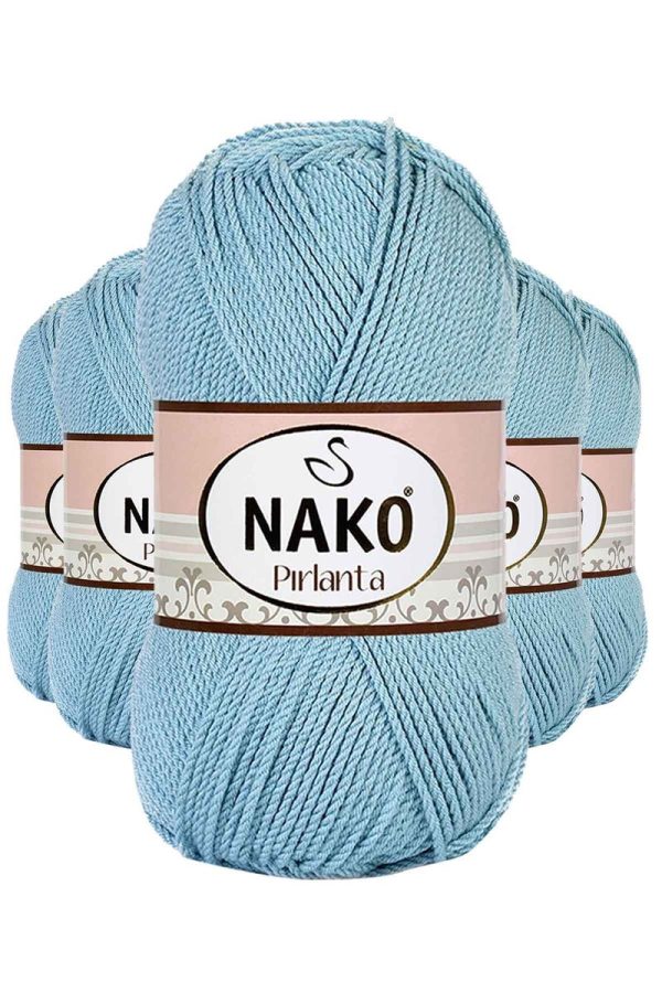 61e18e4537c10-8307.jpg 5 Adet Pırlanta Amigurumi El Örgü İpi Yünü Azur 10482