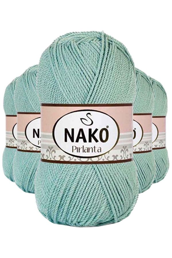 61e18f53970ac-8311.jpg 5 Adet Pırlanta Amigurumi El Örgü İpi Yünü Çağla Yeşili 12297