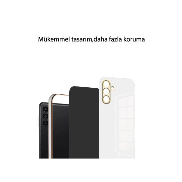 Samsung Galaxy A15 4g Kılıf Volet Silikon - Kırmızı