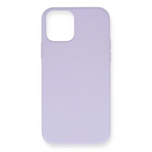 Apple İphone 12 Mini Kılıf Nano İçi Kadife Silikon - Lila
