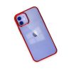 Apple İphone 12 Kılıf Element Silikon - Kırmızı