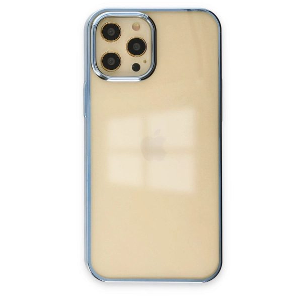 Apple İphone 12 Pro Max Kılıf Element Silikon - Mavi