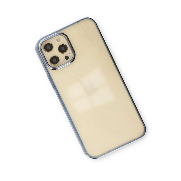 Apple İphone 12 Pro Max Kılıf Element Silikon - Mavi
