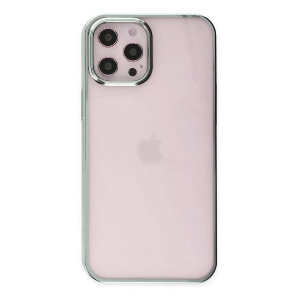 Apple İphone 12 Pro Max Kılıf Element Silikon - Yeşil