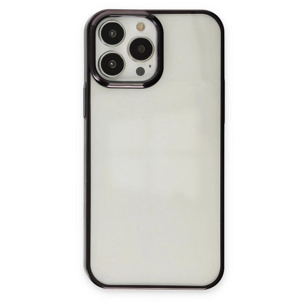 Apple İphone 13 Pro Kılıf Element Silikon - Siyah