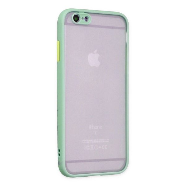 Apple İphone 6 Kılıf Montreal Silikon Kapak - Turkuaz