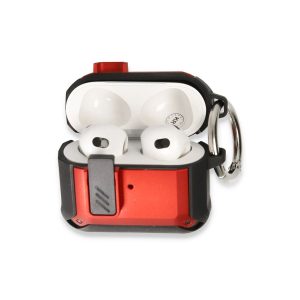 Apple Airpods 3 (3.nesil) Truva Kılıf - Kırmızı