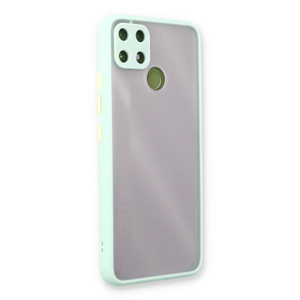 Realme C25 Kılıf Montreal Silikon Kapak - Turkuaz