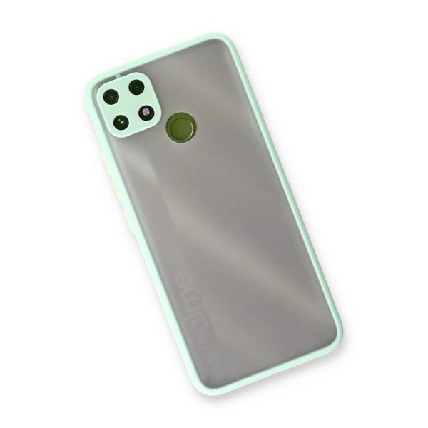 Realme C25 Kılıf Montreal Silikon Kapak - Turkuaz