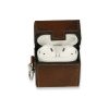 Apple Airpods 2 (2.nesil) Deri Kılıf - Kahverengi