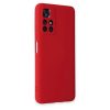 Xiaomi Redmi Note 11t Kılıf Nano İçi Kadife Silikon - Kırmızı