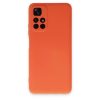 Xiaomi Redmi Note 11t Kılıf Nano İçi Kadife Silikon - Turuncu