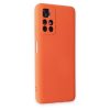 Xiaomi Redmi Note 11t Kılıf Nano İçi Kadife Silikon - Turuncu