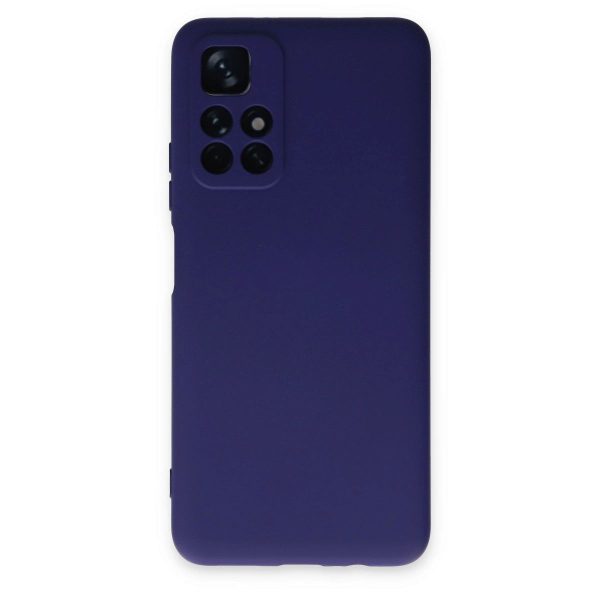 Xiaomi Redmi Note 11t Kılıf Nano İçi Kadife Silikon - Mor