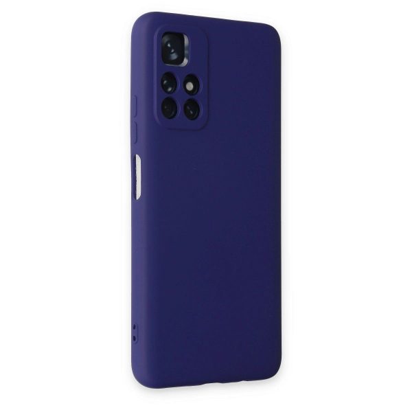 Xiaomi Redmi Note 11t Kılıf Nano İçi Kadife Silikon - Mor