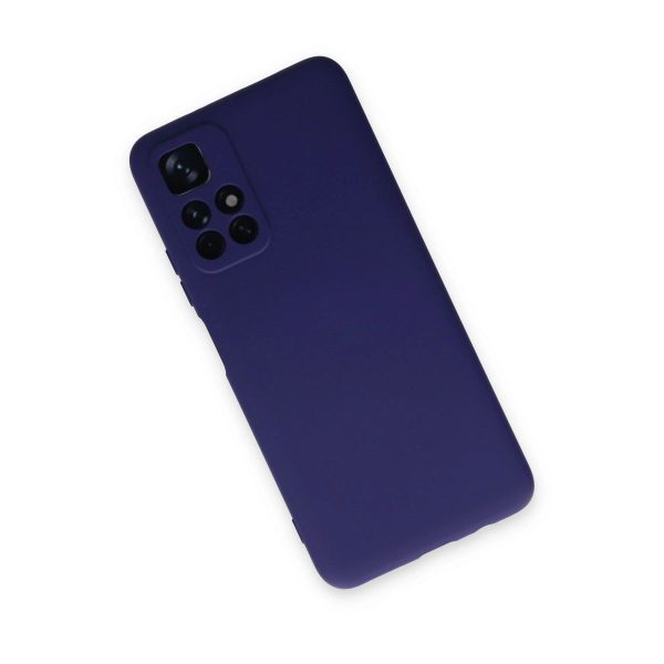 Xiaomi Redmi Note 11t Kılıf Nano İçi Kadife Silikon - Mor