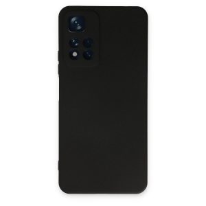 Xiaomi Redmi Note 11 Pro Plus 5g Kılıf Nano İçi Kadife Silikon - Siyah
