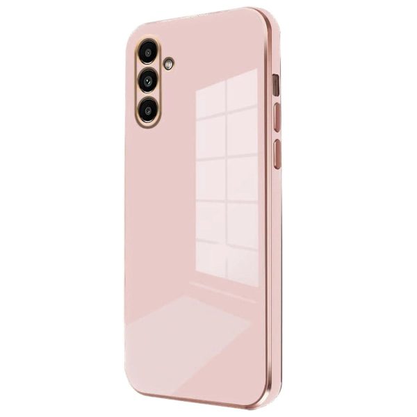 Samsung Galaxy A35 5g Kılıf Volet Silikon - Pembe