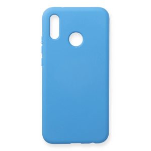 Huawei P20 Lite Kılıf Nano İçi Kadife Silikon - Mavi
