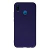 Huawei P20 Lite Kılıf Nano İçi Kadife Silikon - Mor
