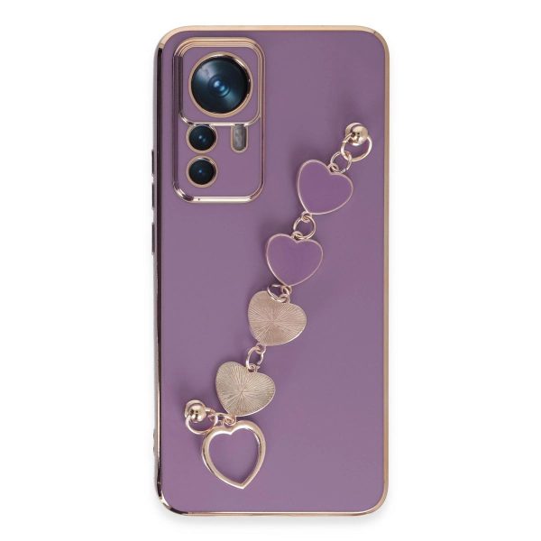 Xiaomi Mi 12t Pro Kılıf Esila Silikon - Mor