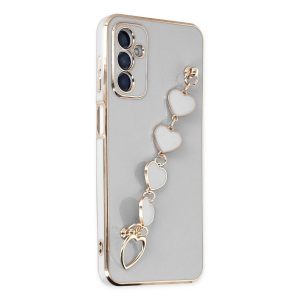 Samsung Galaxy A14 4g Kılıf Esila Silikon - Beyaz