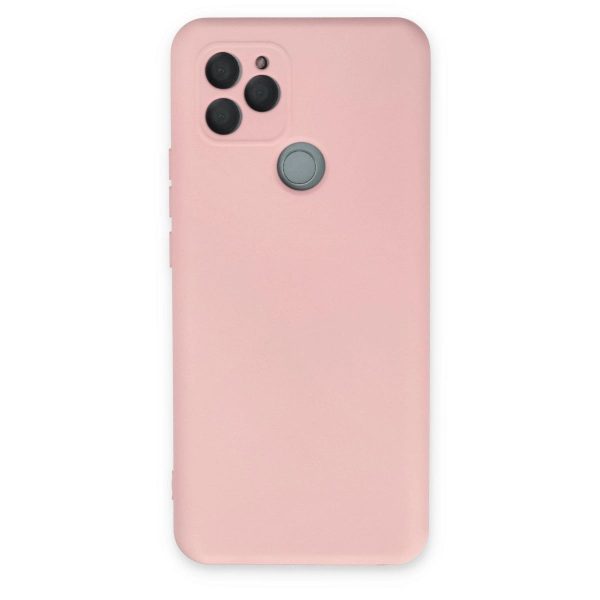 General Mobile Gm 21 Kılıf Nano İçi Kadife Silikon - Pudra