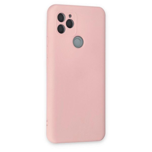 General Mobile Gm 21 Kılıf Nano İçi Kadife Silikon - Pudra