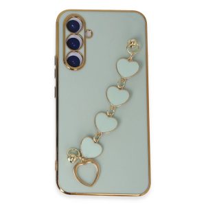 Samsung Galaxy A54 5g Kılıf Esila Silikon - Su Yeşili