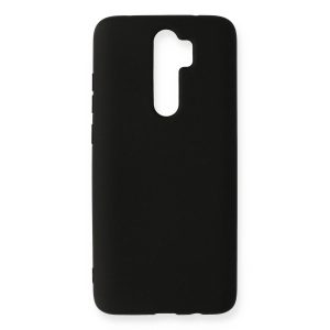 Xiaomi Redmi Note 8 Pro Kılıf Nano İçi Kadife Silikon - Siyah