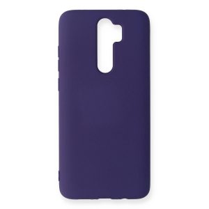 Xiaomi Redmi Note 8 Pro Kılıf Nano İçi Kadife Silikon - Mor
