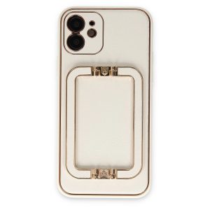Apple İphone 12 Kılıf Coco Elit Kapak - Beyaz