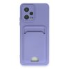 Xiaomi Redmi Note 12 4g Kılıf Kelvin Kartvizitli Silikon - Lila