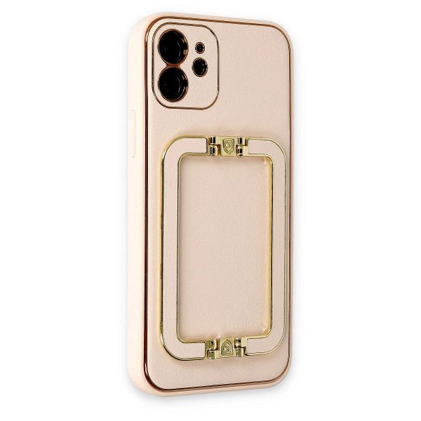Apple İphone 12 Kılıf Coco Elit Kapak - Gold