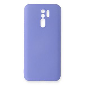 Xiaomi Redmi 9 Kılıf Nano İçi Kadife Silikon - Lila