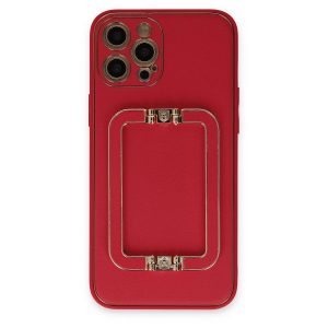 Apple İphone 12 Pro Kılıf Coco Elit Kapak - Kırmızı